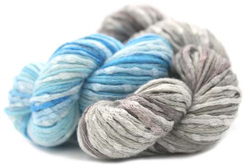 Trendsetter Yarns Essence 65yds blue gray Poly Italy Studio Clearance Sale